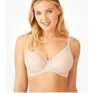 Wacoal Elevated Allure Bra Women's 42DD Rose Dust Seamless Underwire 855336